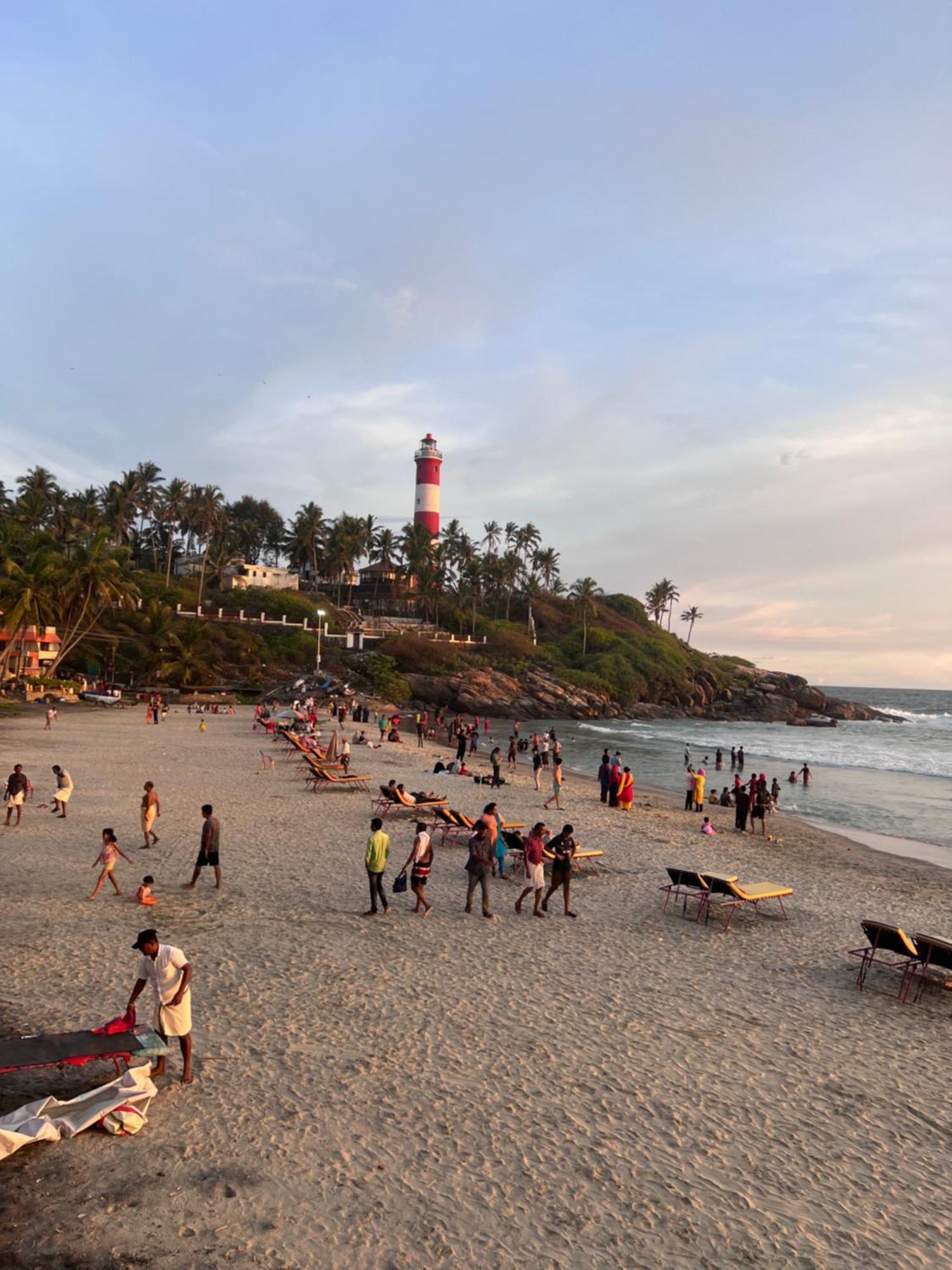 Buddha Beach Hotel Kovalam Eksteriør bilde